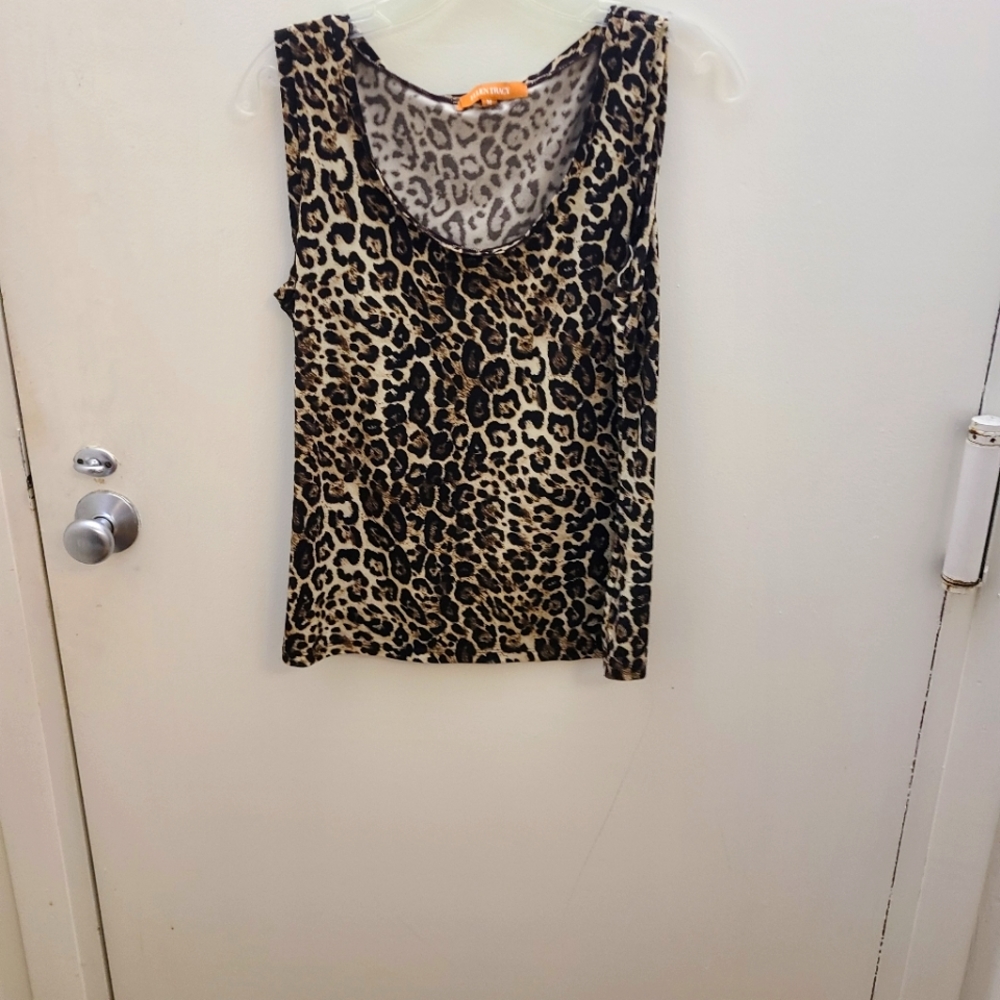 Animal Print Tank Top